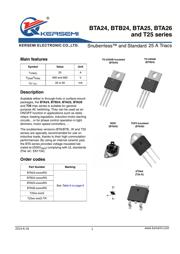 BTB24-600BRG 数据规格书 1