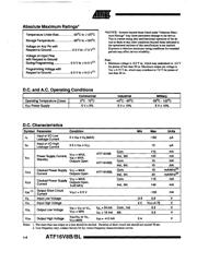 ATF16V8B-25GC 数据规格书 2