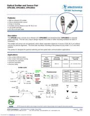 OPB100SZ 数据规格书 1