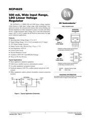 NCP4629HDT060T5G 数据规格书 1