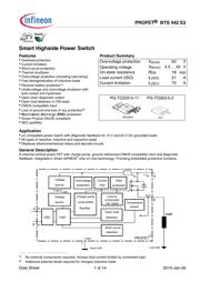 BTS442E2 E3062A datasheet.datasheet_page 1