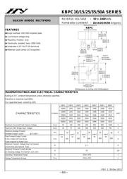 KBPC1506 Datenblatt PDF