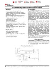 UCC25600DR Datenblatt PDF
