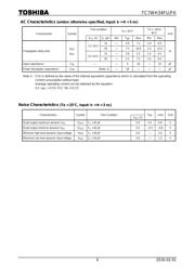 TC7WH34FK(TE85L,F) 数据规格书 4