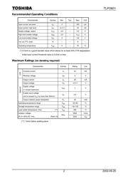 TLP2601(LF1,F) datasheet.datasheet_page 2