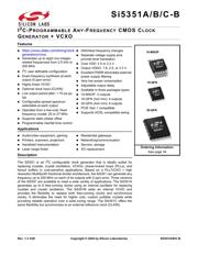 SI5351C-B-GM 数据规格书 1