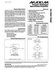 ICL7652CWE datasheet.datasheet_page 1