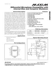 MAX4063ETE+ datasheet.datasheet_page 1