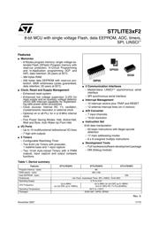 ST7FLITE39F2M3 数据规格书 1