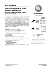 MC74LCX258DR2G datasheet.datasheet_page 1