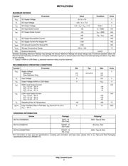 MC74LCX258DR2G datasheet.datasheet_page 4