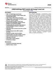 LM5039MHX/NOPB datasheet.datasheet_page 1