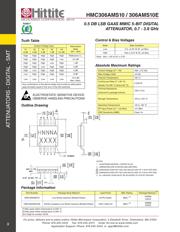 HMC306AMS10ETR 数据规格书 6