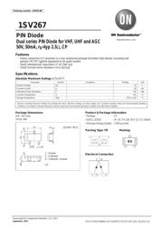 1SV267 数据规格书 1