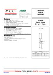 1N5339B-TP Datenblatt PDF