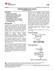 LP395Z/NOPB datasheet.datasheet_page 1