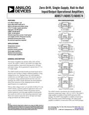 AD8572 datasheet.datasheet_page 1