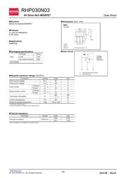 RHP030N03T100 datasheet.datasheet_page 1