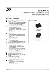 M58LW064C110N6 datasheet.datasheet_page 1