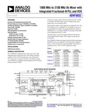 ADRF6602-EVALZ datasheet.datasheet_page 1