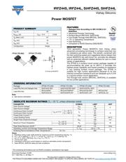 IRFZ44SPBF 数据规格书 1