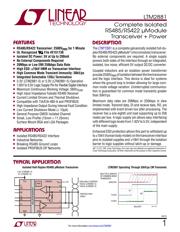 LTM2881CV-3#PBF Datenblatt PDF