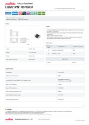 LQM21PN1R0NGCD 数据规格书 1