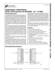 DS90CR484AVJD/NOPB datasheet.datasheet_page 2