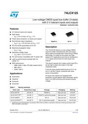 74LCX125 datasheet.datasheet_page 1