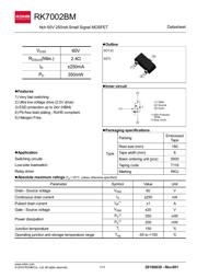 RK7002BMT116 Datenblatt PDF