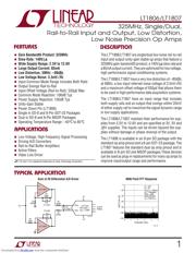 LT1807IS8-TRPBF 数据规格书 1