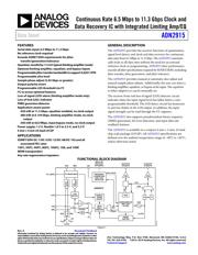 ADN2915ACPZ 数据规格书 1
