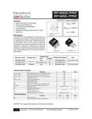 IRF1405ZSTRL7PP datasheet.datasheet_page 1