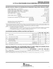 SN65C3232PW datasheet.datasheet_page 4