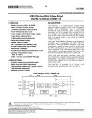 DAC7551 数据规格书 1