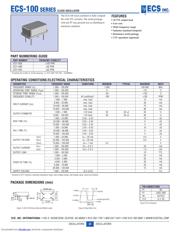 ECS-100A-100 datasheet.datasheet_page 1