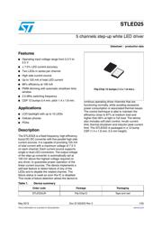 STLED25JR datasheet.datasheet_page 1