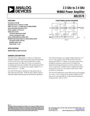 ADL5570 datasheet.datasheet_page 1