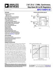 ADP2119ACPZ-1.8-R7 数据规格书 1