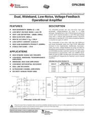 OPA2846ID datasheet.datasheet_page 1