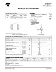 SI4634DY-T1-GE3 数据规格书 1