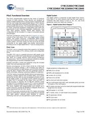 CY8C21645-12PVXE datasheet.datasheet_page 3