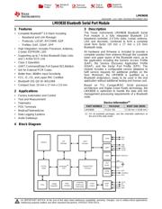 LMX9838DONGLE datasheet.datasheet_page 1