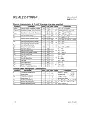 IRLML9301TRPBF 数据规格书 2