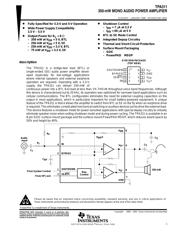TPA311DGNG4 数据规格书 1