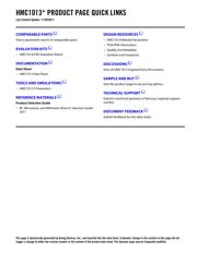 HMC1013LP4E datasheet.datasheet_page 2