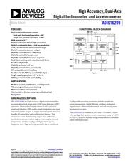 ADIS16209/PCBZ Datenblatt PDF