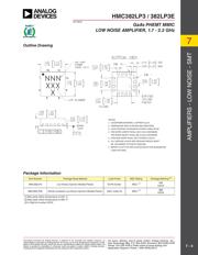 HMC382LP3E 数据规格书 5