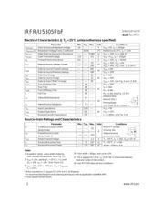 IRFR5305TRPBF 数据规格书 2
