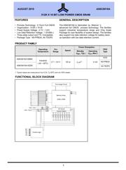 AS6C8016A-55BIN* datasheet.datasheet_page 1